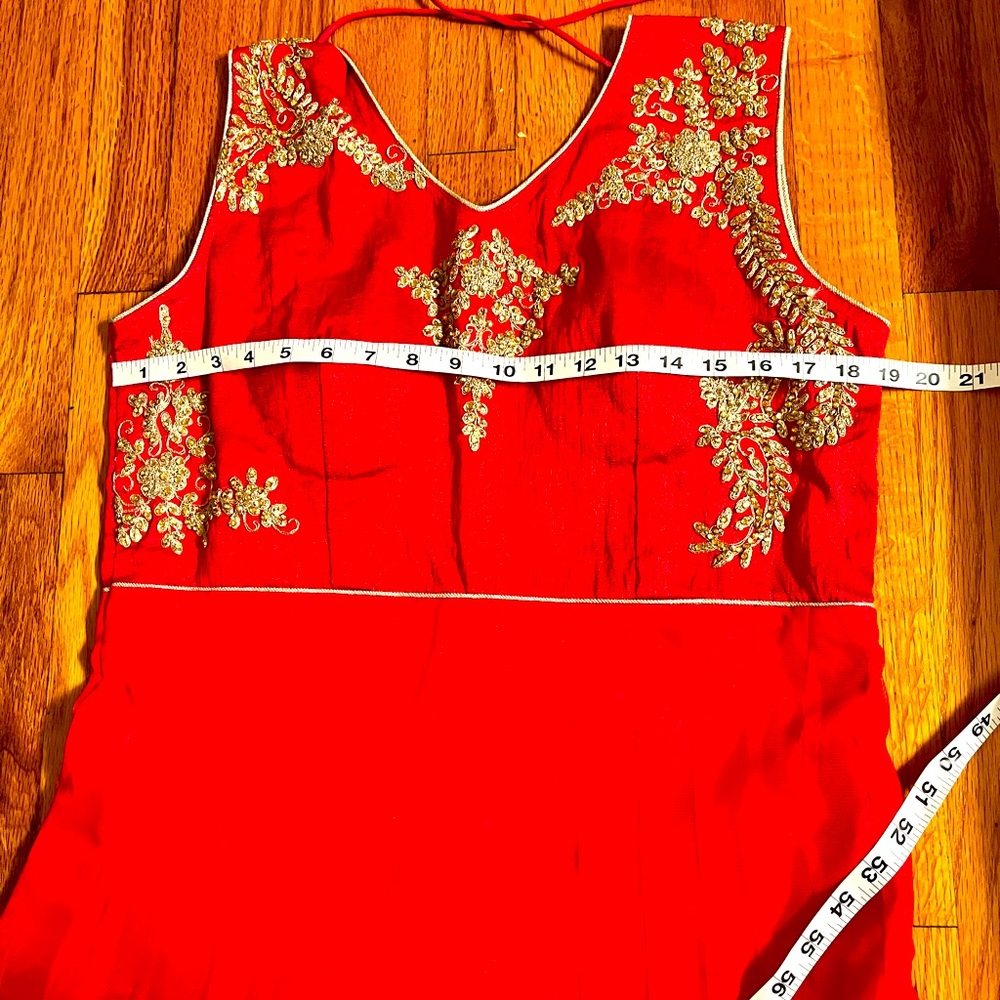 This is beautiful wedding Indian dress only once wear.